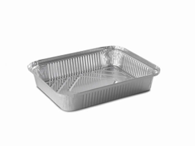 Contenitori Alluminio 4 Porzioni Con Coperchio - Lotto Da 100 Pezzi - Foto 3